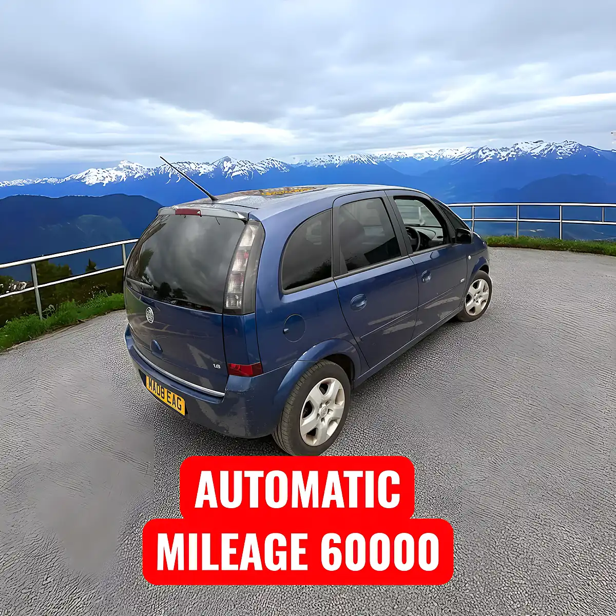 Used 2008 Vauxhall Meriva Design - Front View