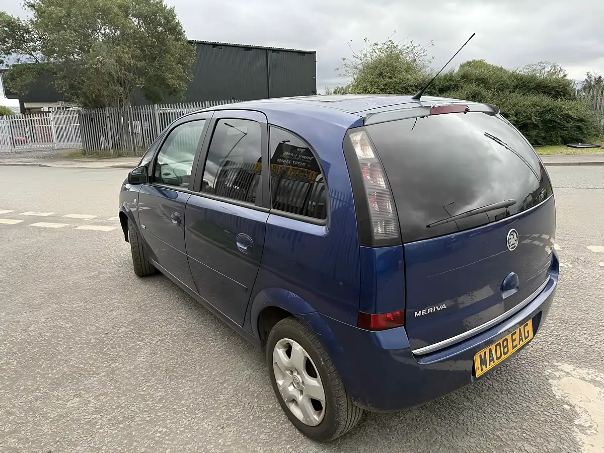 Used 2008 Vauxhall Meriva Design - Interior and Exterior details 9