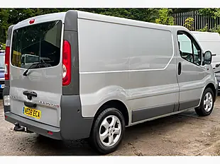 Used 2008 Vauxhall Vivaro Panel Van L1 Silver - Interior and Exterior details 7
