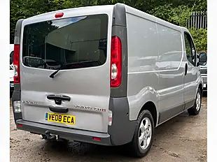 Used 2008 Vauxhall Vivaro Panel Van L1 Silver - Interior and Exterior details 8