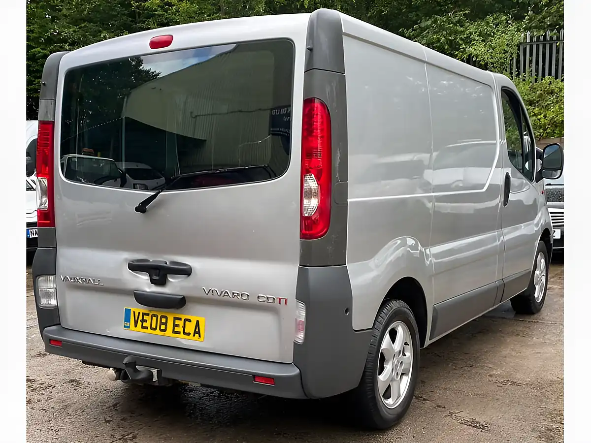 Used 2008 Vauxhall Vivaro Panel Van L1 Silver - Interior and Exterior details 8
