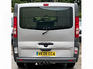 Used 2008 Vauxhall Vivaro Panel Van L1 Silver - Interior and Exterior details 9