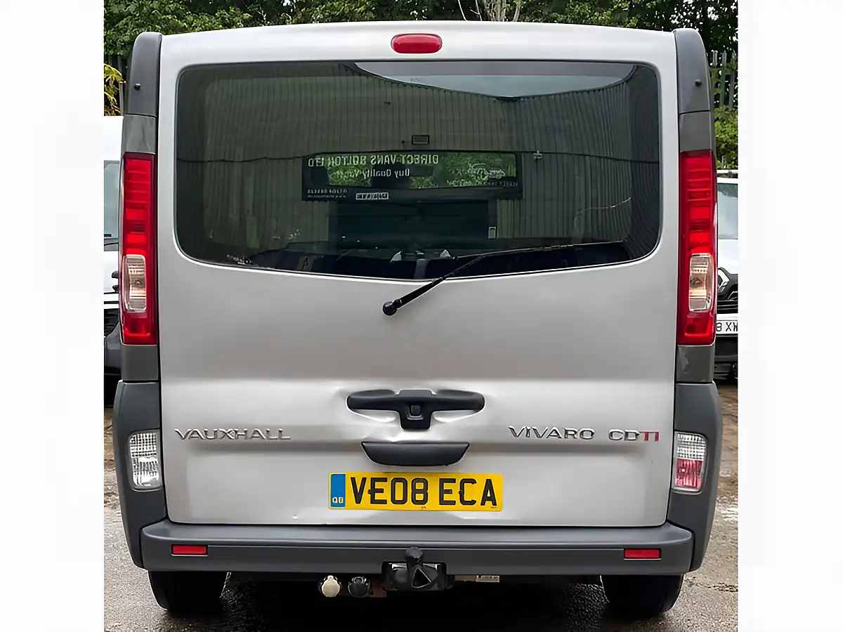 Used 2008 Vauxhall Vivaro Panel Van L1 Silver - Interior and Exterior details 9