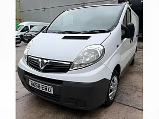 Used 2008 Vauxhall Vivaro Panel Van L3 Blue - Interior and Exterior details 10