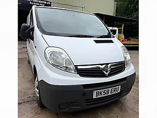 Used 2008 Vauxhall Vivaro Panel Van L3 Blue - Interior and Exterior details 11