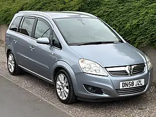 Used 2008 Vauxhall Zafira Design Silver - Interior and Exterior details 4
