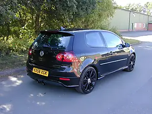 Used 2008 Volkswagen Golf R32 Black - Interior and Exterior details 3