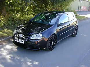 Used 2008 Volkswagen Golf R32 Black - Interior and Exterior details 8