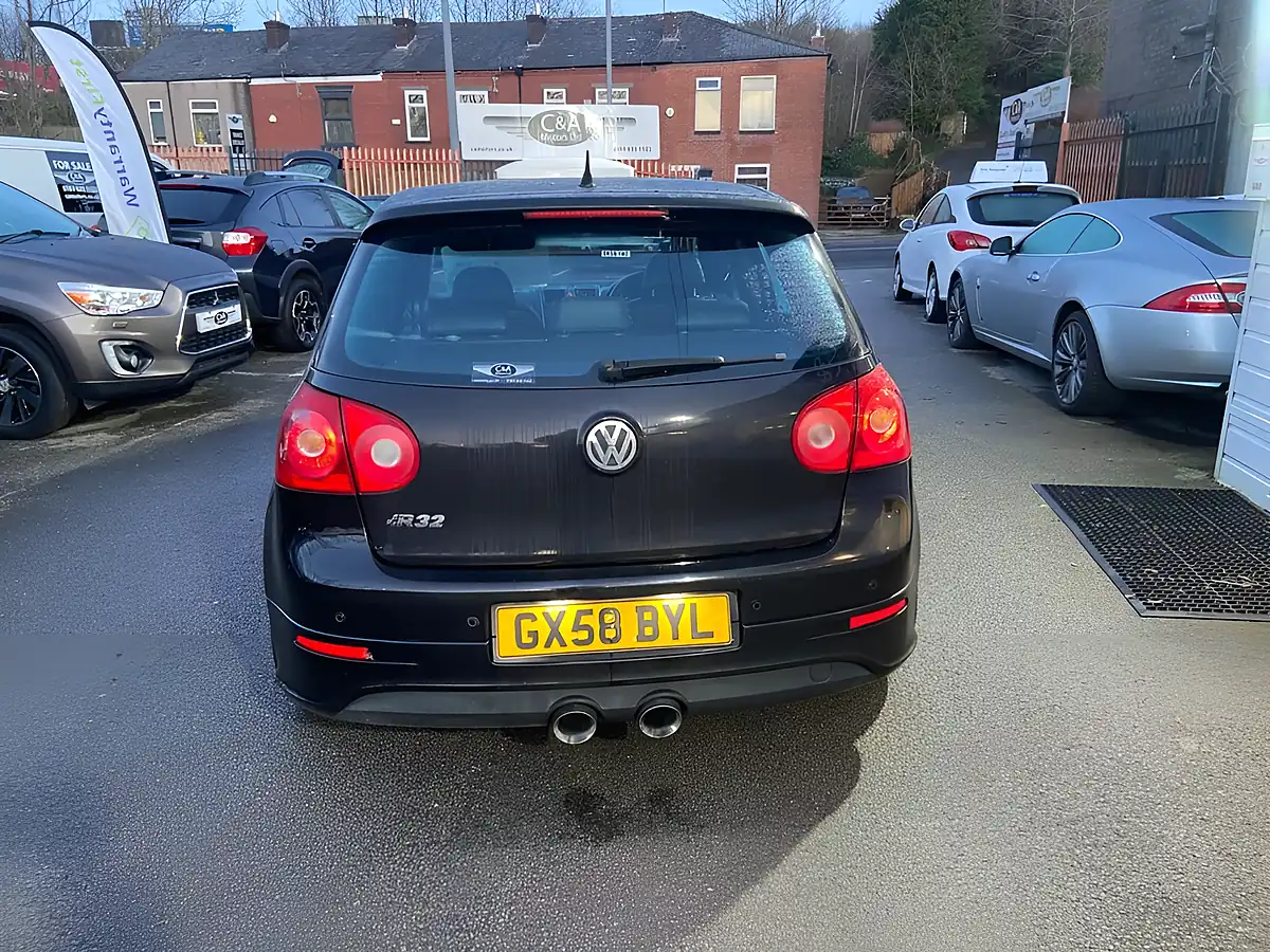 Used 2008 Volkswagen Golf R32 Black - Interior and Exterior details 7
