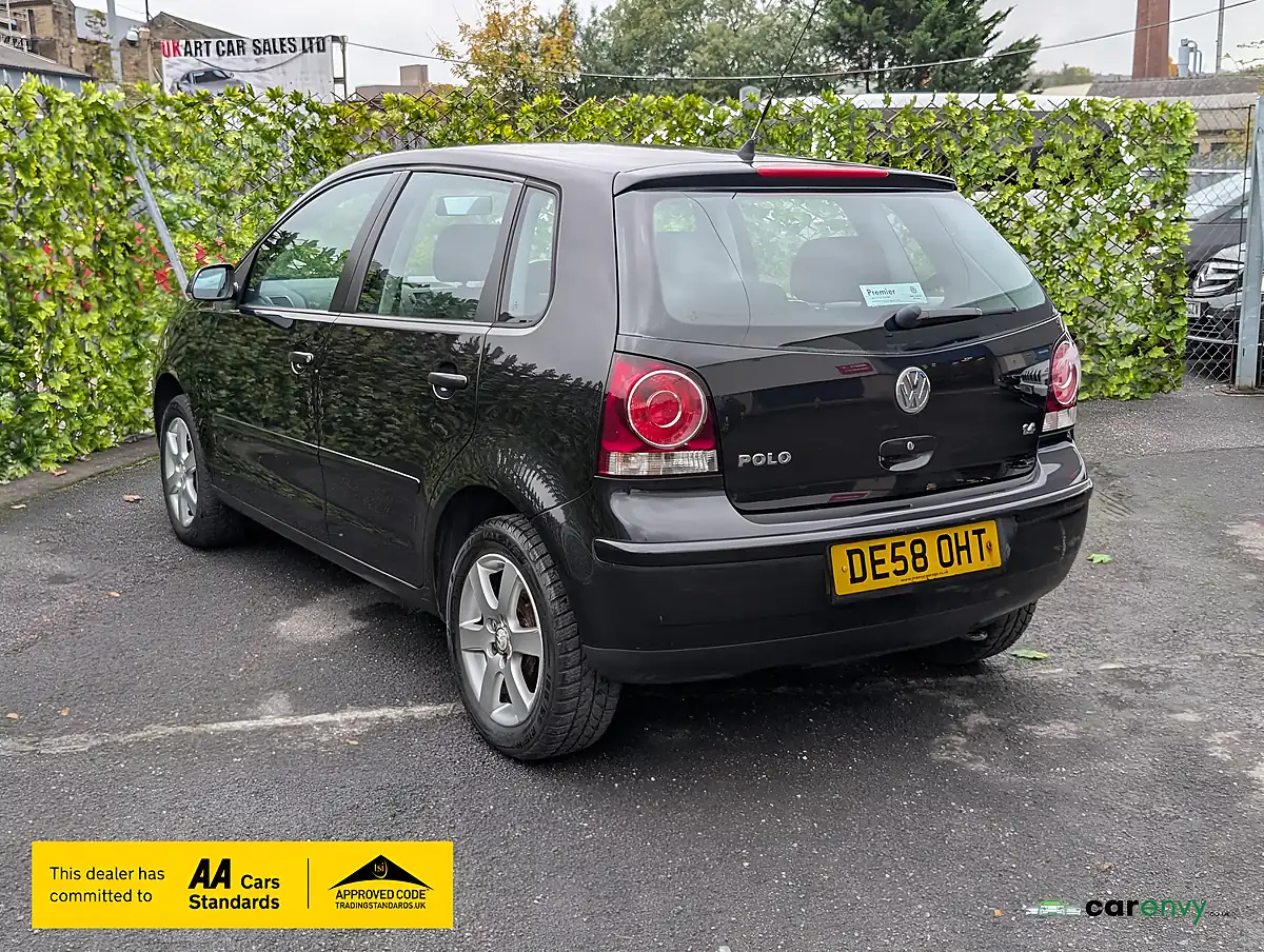 Used 2008 Volkswagen Polo Match Black - Interior and Exterior details 6
