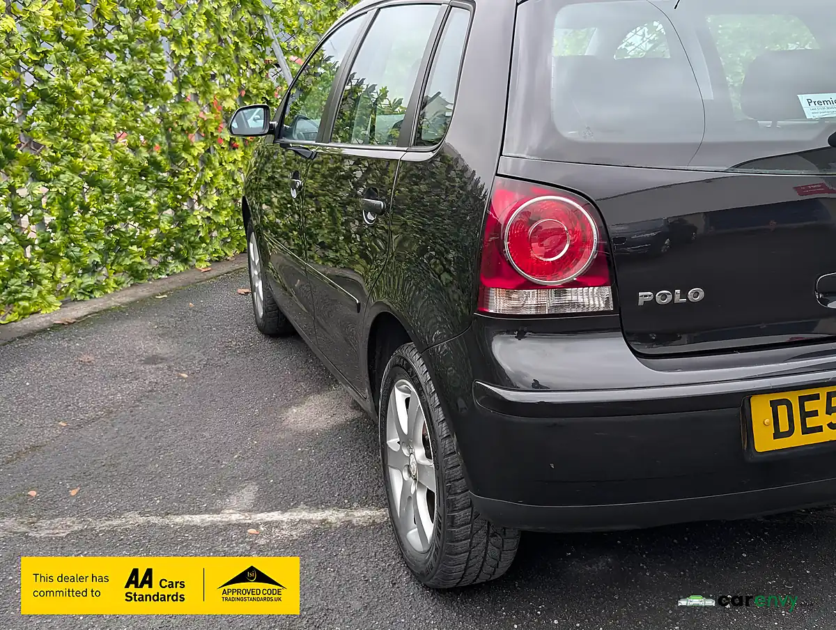 Used 2008 Volkswagen Polo Match Black - Interior and Exterior details 7