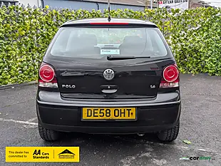 Used 2008 Volkswagen Polo Match Black - Interior and Exterior details 8