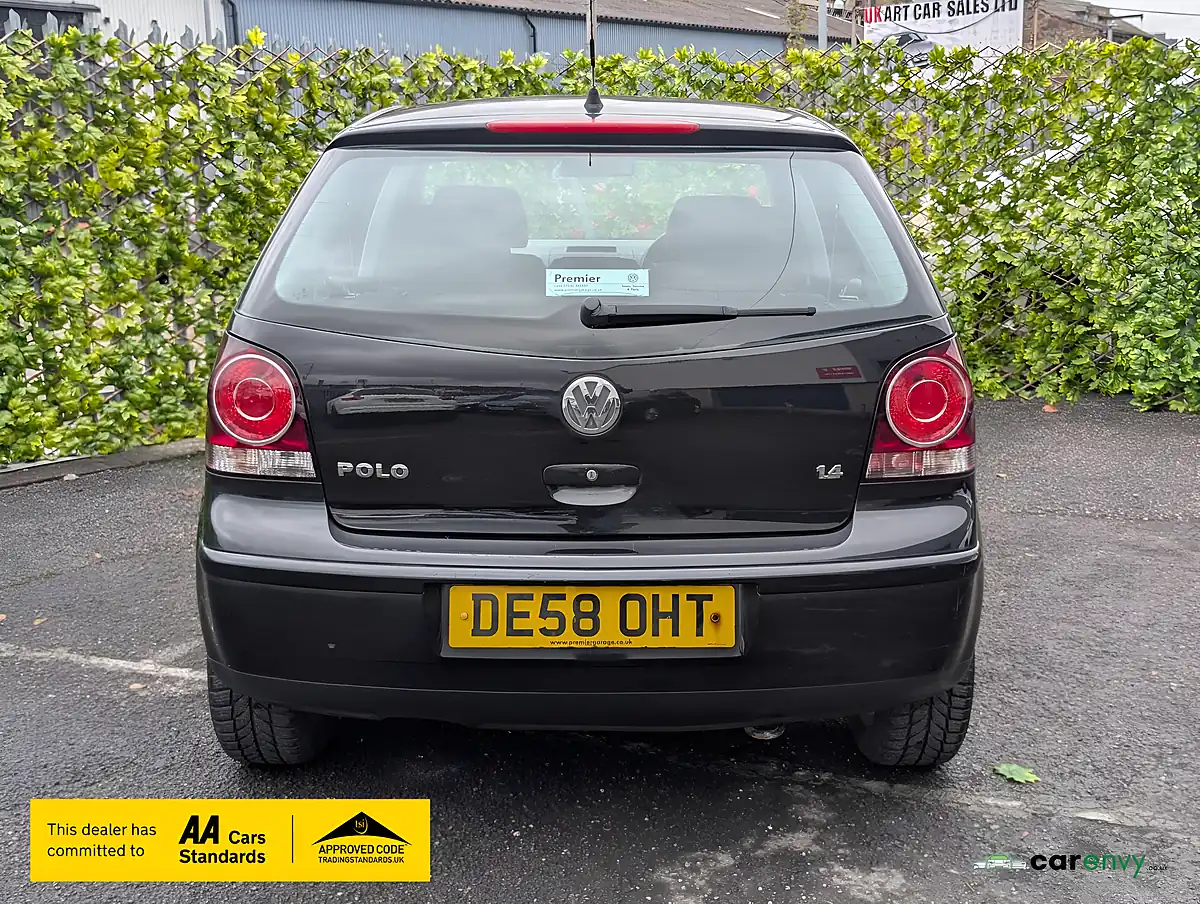 Used 2008 Volkswagen Polo Match Black - Interior and Exterior details 8