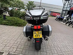 Used 2008 Yamaha FJR1300 a Silver - Interior and Exterior details 8