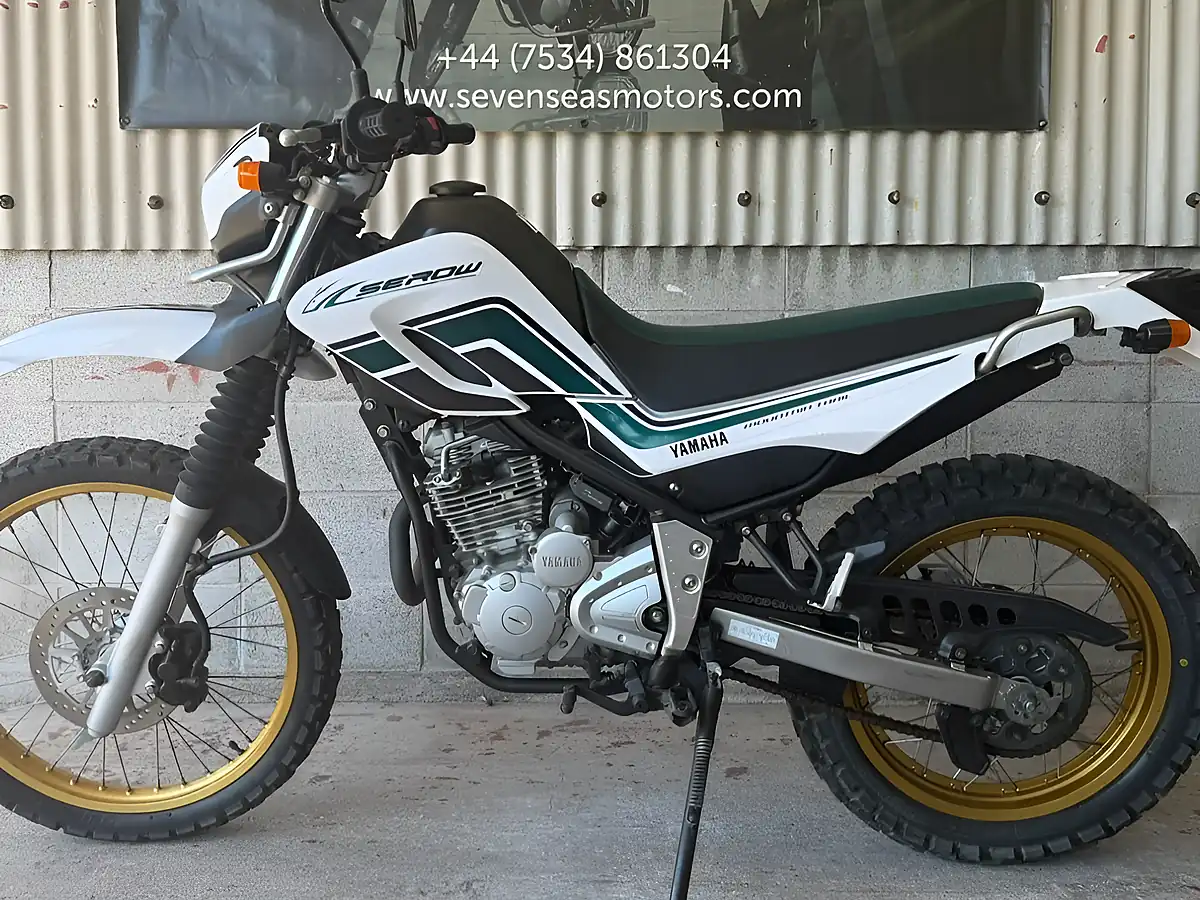 Used 2008 Yamaha Serow White - Interior and Exterior details 7