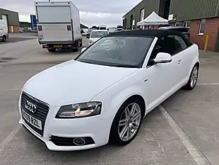 Used 2009 Audi A3 Cabriolet S Line White - Interior and Exterior details 2