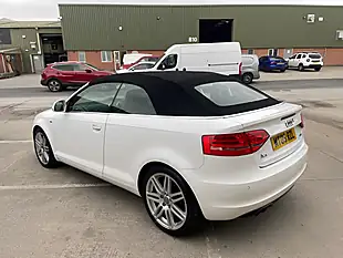 Used 2009 Audi A3 Cabriolet S Line White - Interior and Exterior details 3