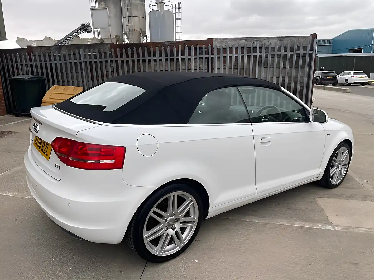 Used 2009 Audi A3 Cabriolet S Line White - Interior and Exterior details 4
