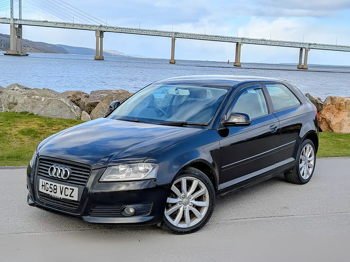 Used 2009 Audi A3 Se Black - Front View