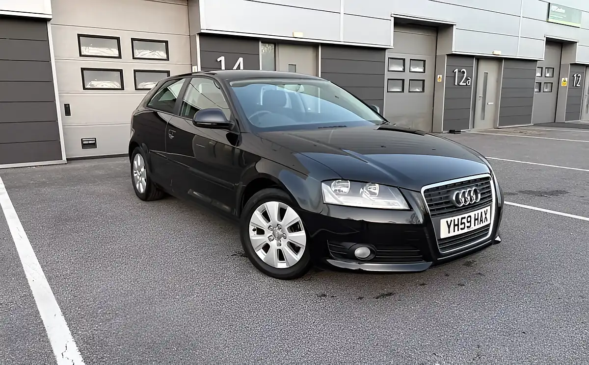 Used 2009 Audi A3 Se Black - Front View
