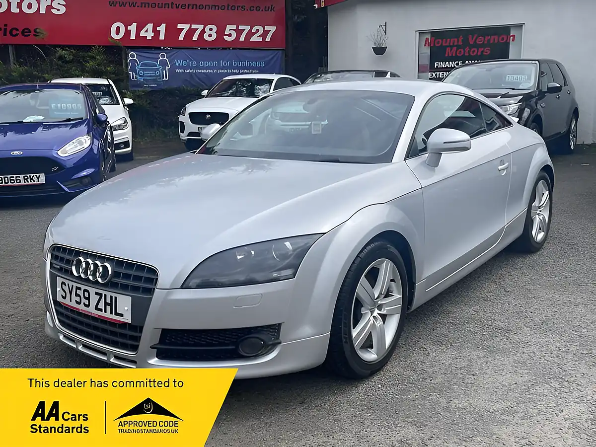 Used 2009 Audi Tt Quattro Silver - Front View