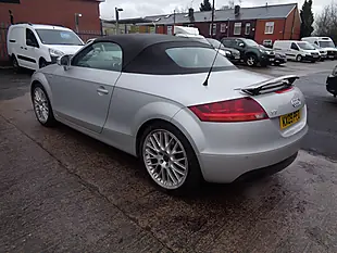 Used 2009 Audi Tt Roadster S Tronic Euro 4 Silver - Interior and Exterior details 9