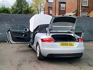 Used 2009 Audi Tt Roadster Silver - Interior and Exterior details 13