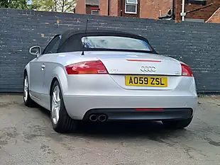 Used 2009 Audi Tt Roadster Silver - Interior and Exterior details 8