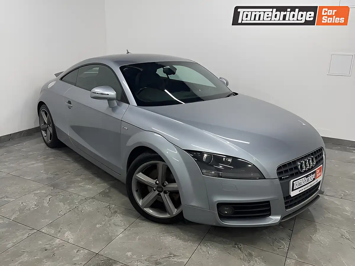 Used 2009 Audi Tt S Line Silver - Front View