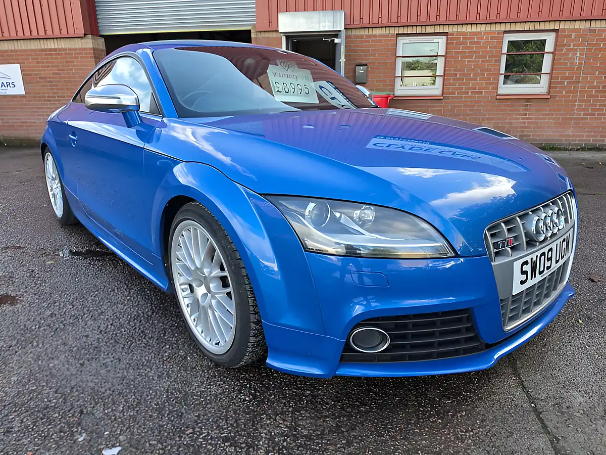 Used 2009 Audi Tt Tts Blue - Front View