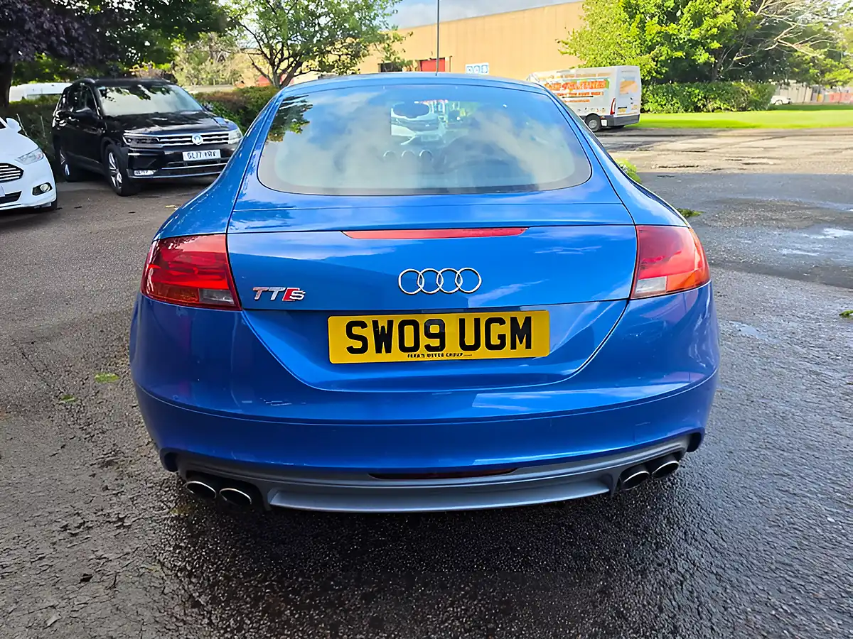 Used 2009 Audi Tt Tts Blue - Interior and Exterior details 9