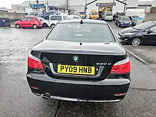 Used 2009 BMW 5 Series Se Business Edition Black - Interior and Exterior details 4
