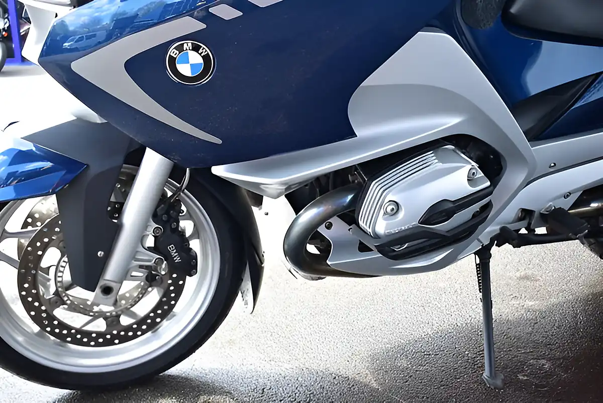 Used 2009 BMW R 1200 Rt Tourer Blue - Interior and Exterior details 11