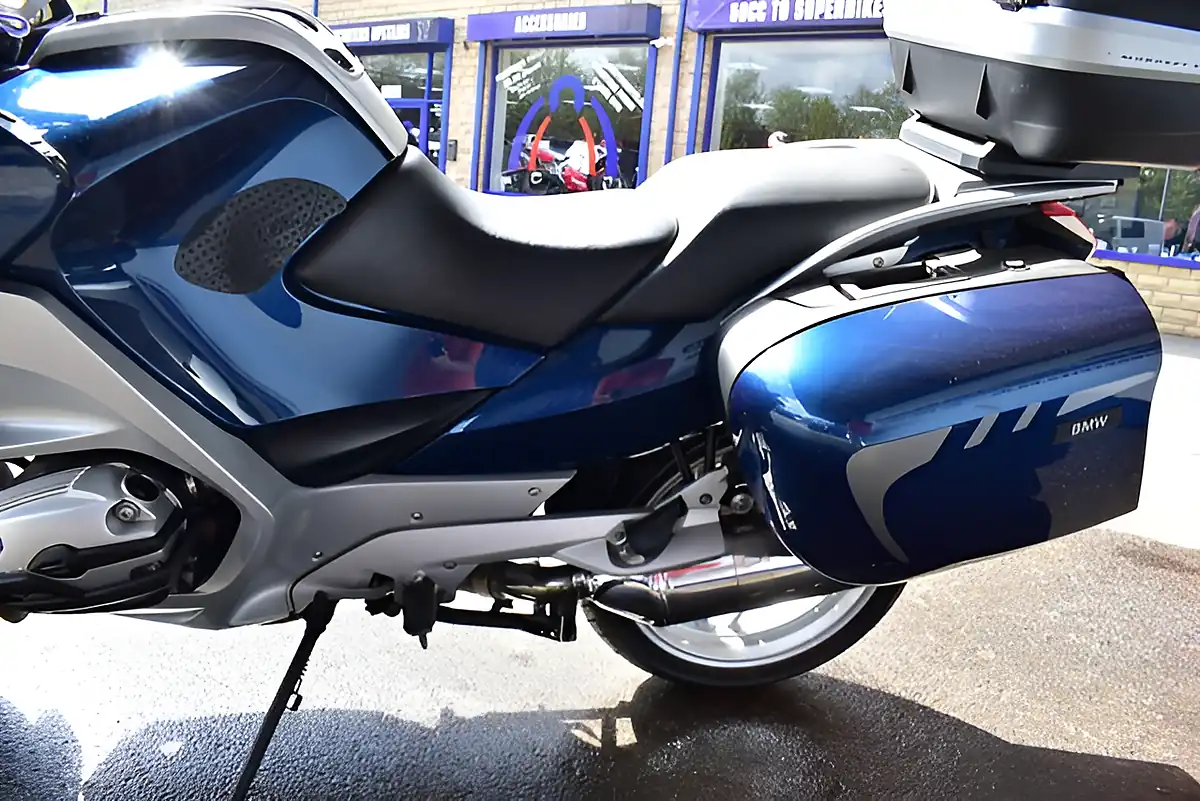 Used 2009 BMW R 1200 Rt Tourer Blue - Interior and Exterior details 12