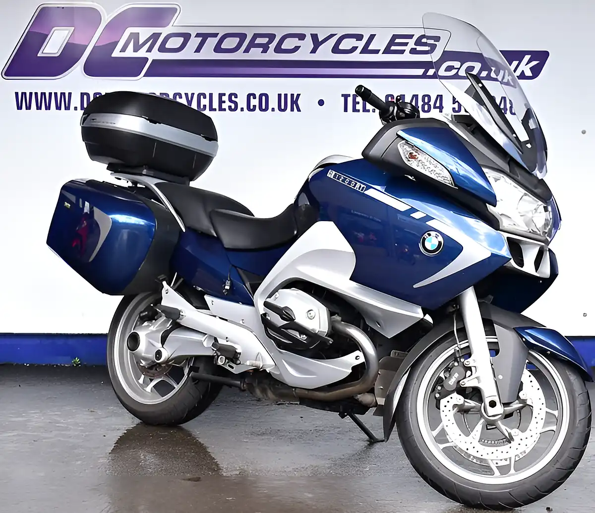 Used 2009 BMW R 1200 Rt Tourer Blue - Interior and Exterior details 2