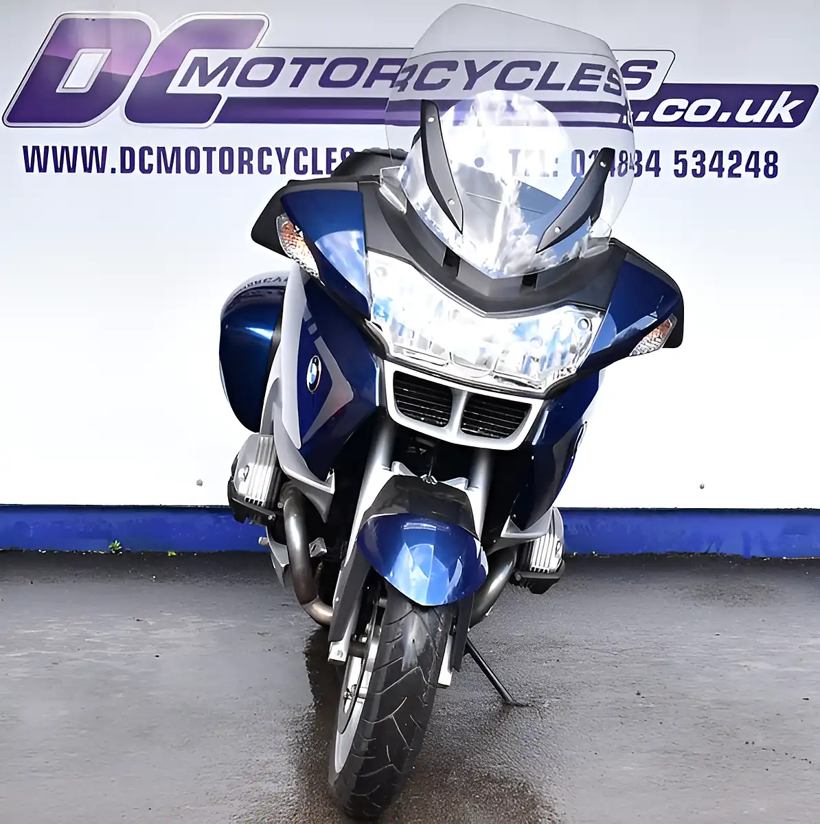 Used 2009 BMW R 1200 Rt Tourer Blue - Interior and Exterior details 3