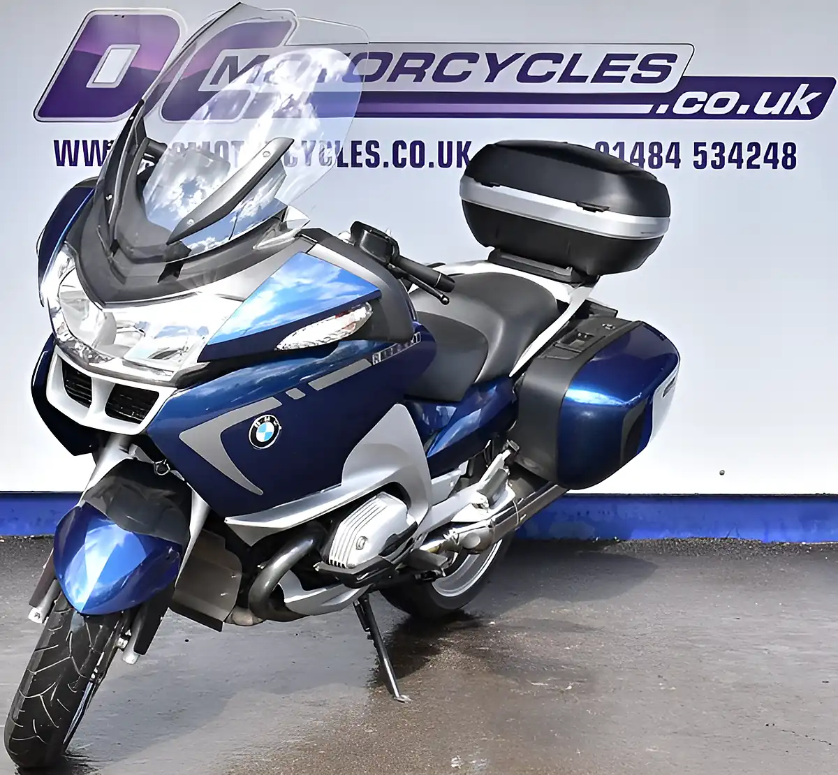 Used 2009 BMW R 1200 Rt Tourer Blue - Interior and Exterior details 4