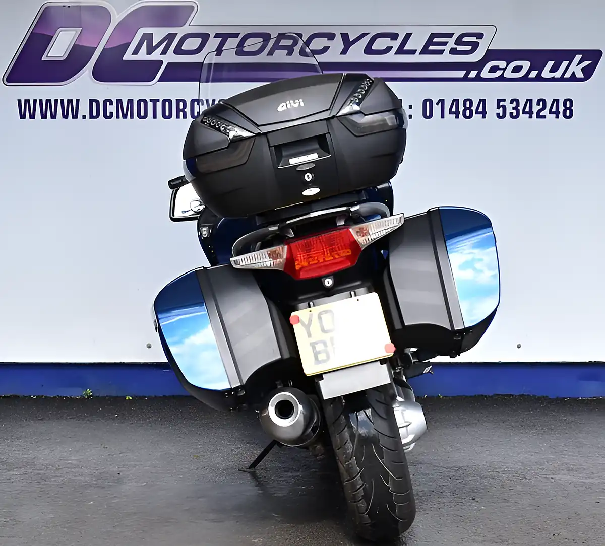 Used 2009 BMW R 1200 Rt Tourer Blue - Interior and Exterior details 7
