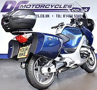 Used 2009 BMW R 1200 Rt Tourer Blue - Interior and Exterior details 8