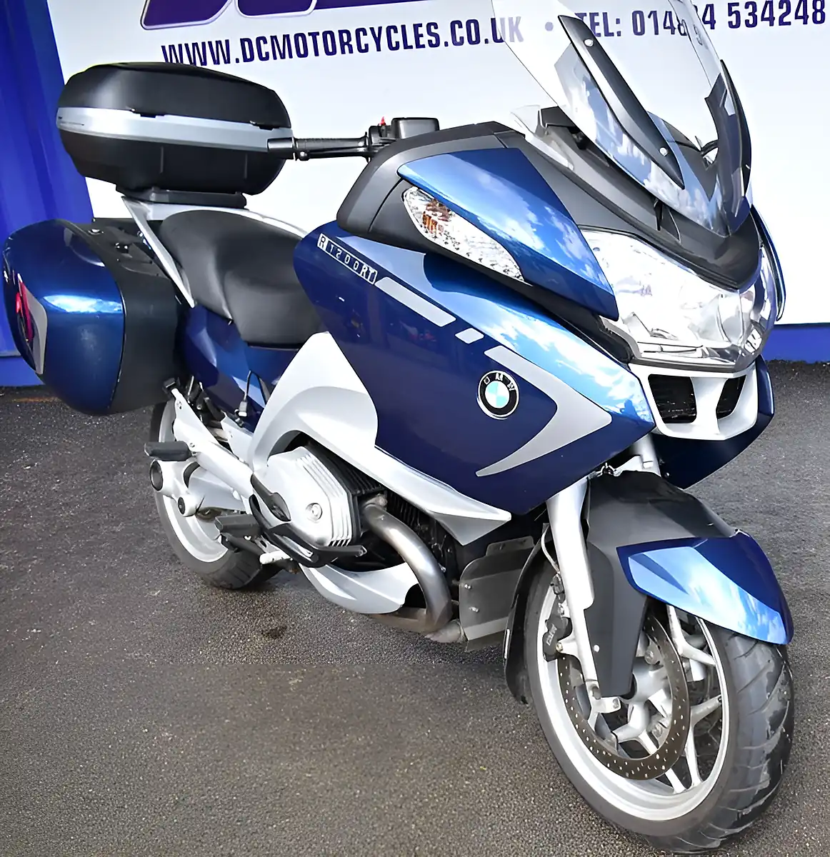 Used 2009 BMW R 1200 Rt Tourer Blue - Interior and Exterior details 9