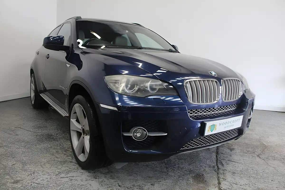 Used 2009 BMW X6 Xdrive Blue - Front View