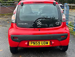 Used 2009 Citroen C1 Vtr Red - Interior and Exterior details 10
