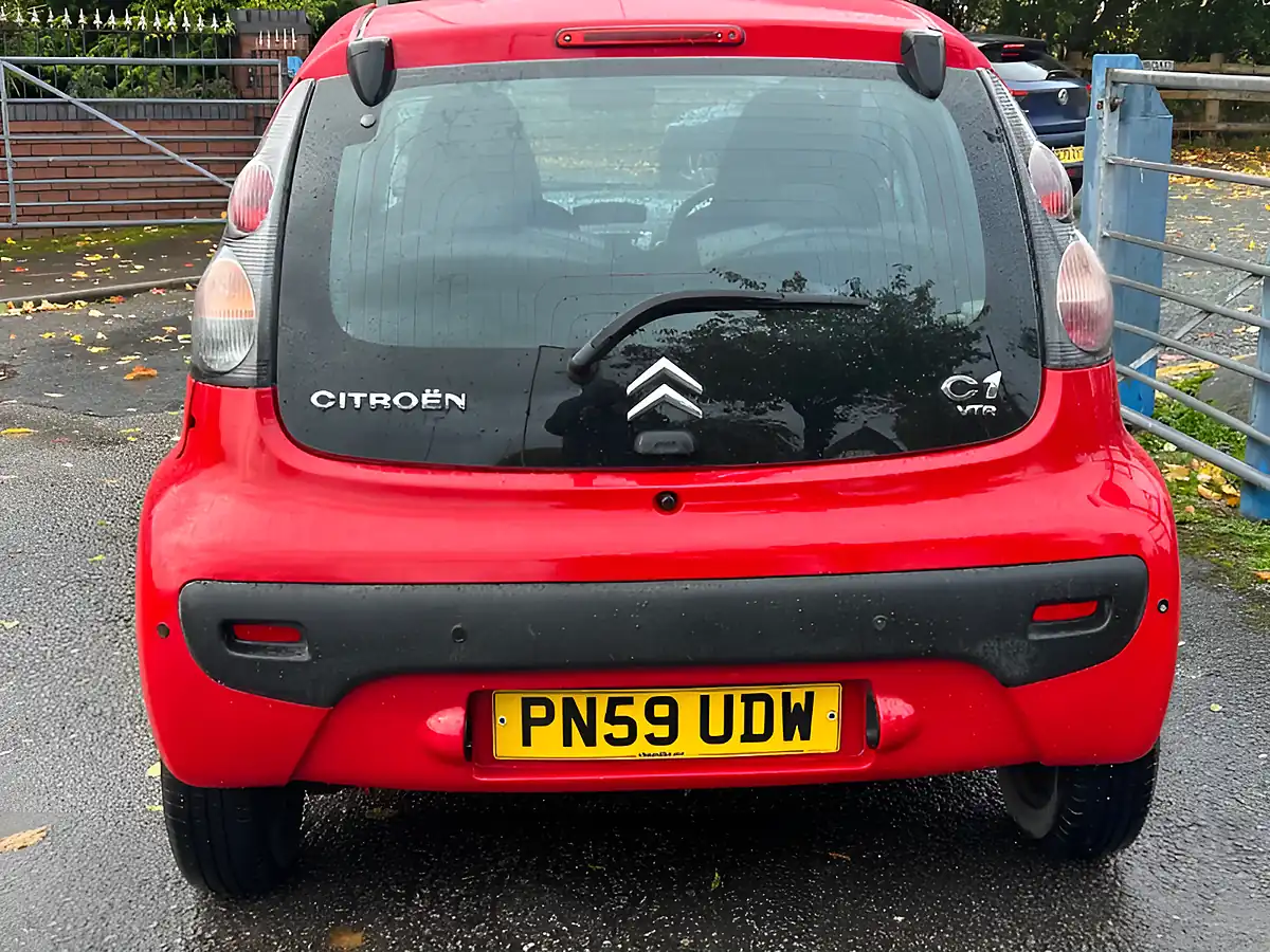 Used 2009 Citroen C1 Vtr Red - Interior and Exterior details 10