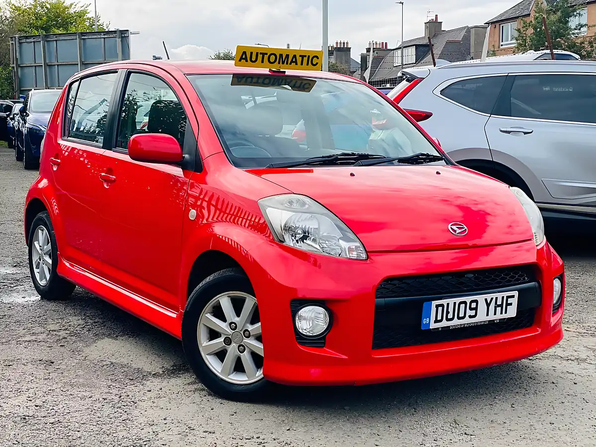 Used 2009 Daihatsu Sirion Sx Red - Front View