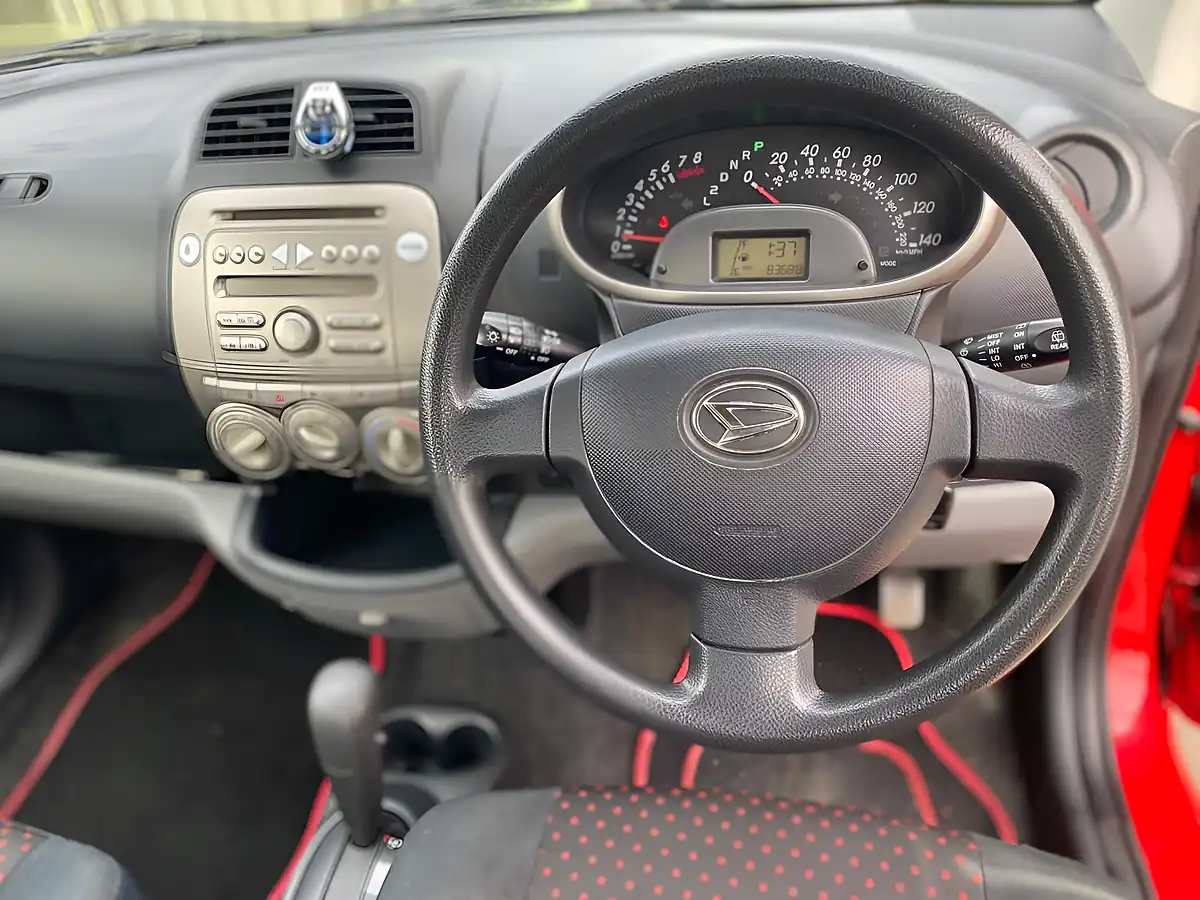 Used 2009 Daihatsu Sirion Sx Red - Interior and Exterior details 14