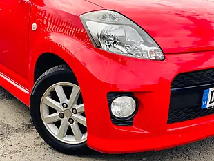 Used 2009 Daihatsu Sirion Sx Red - Interior and Exterior details 2