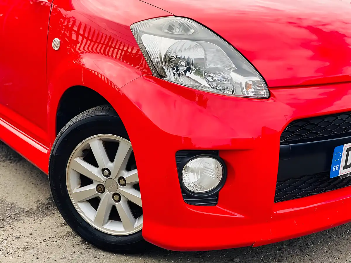 Used 2009 Daihatsu Sirion Sx Red - Interior and Exterior details 2