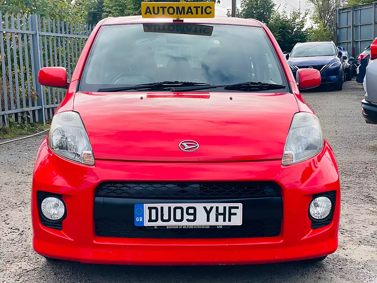 Used 2009 Daihatsu Sirion Sx Red - Interior and Exterior details 3