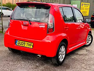 Used 2009 Daihatsu Sirion Sx Red - Interior and Exterior details 7