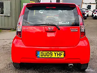 Used 2009 Daihatsu Sirion Sx Red - Interior and Exterior details 9